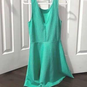 Green dress